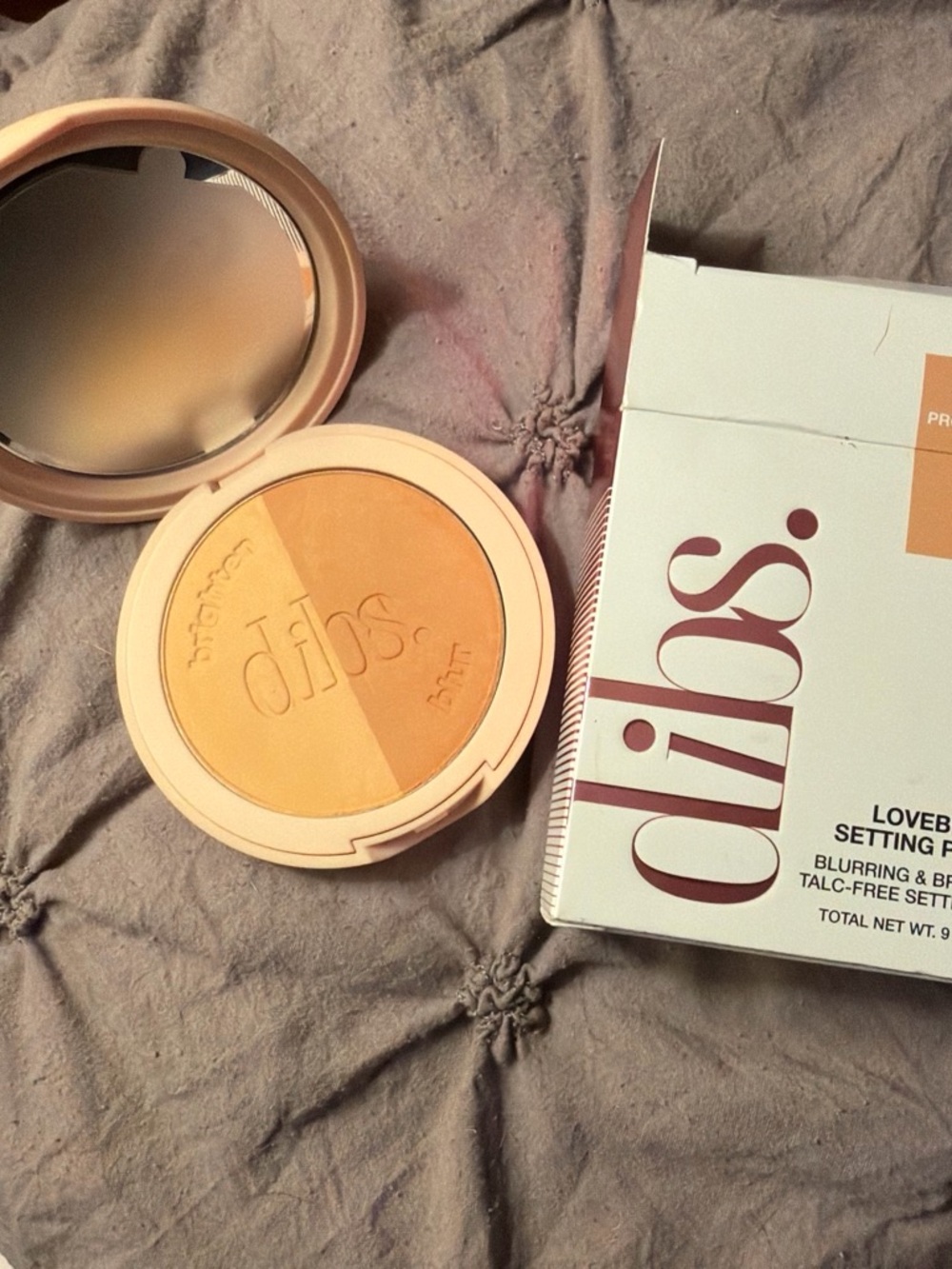 Dibs Dual-Tone setting powder Compact - in Love & Protection